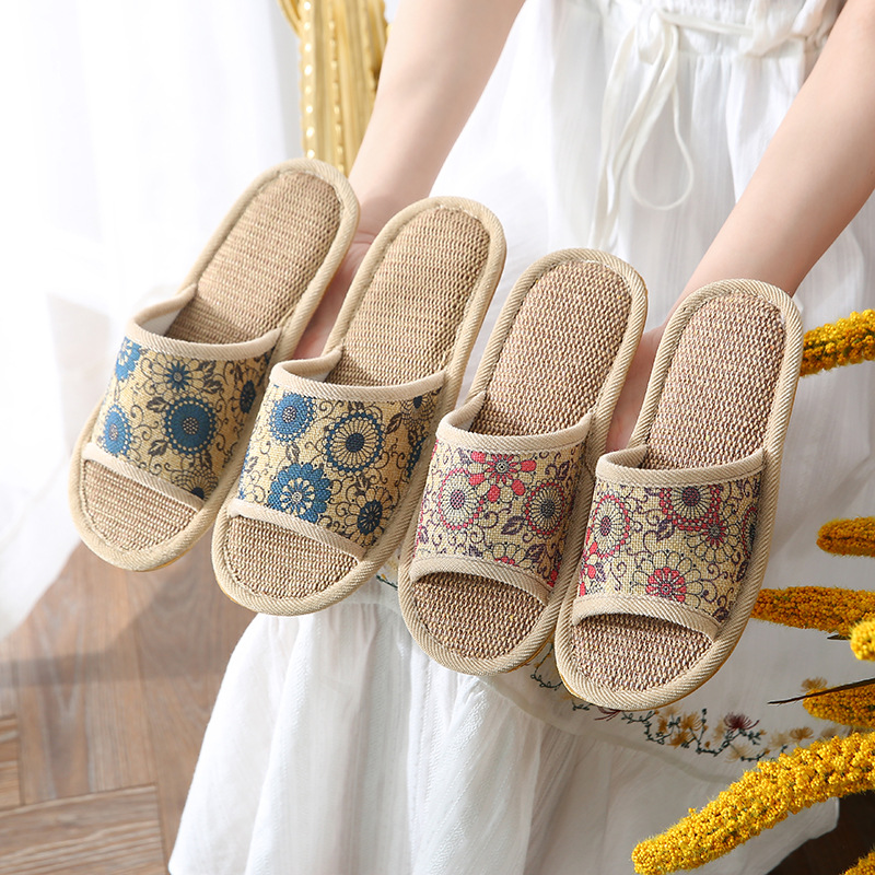 【居家亞麻拖鞋】精選亞麻拖鞋男女 四季家居家用室內 男女臥室待客 【居家亞麻拖鞋】精選亞麻拖鞋男女 四季家居家用室內 男女臥室待客